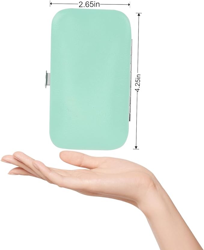 Manicure Set Personal Care Nail Clipper Kit-9 Pieces Pedicure Set Grooming Kit, Gift for Relatives Friends, Families Parent Wife Girlfriend