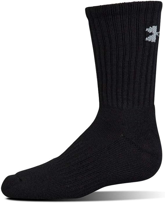 Under Armour Adult Cotton Crew Socks, Multipairs