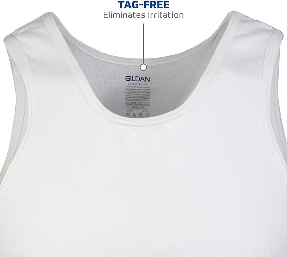 Gildan Men's A-Shirt Tanks, Multipack, Style G1104